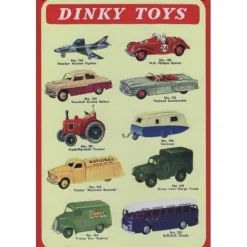 Dinky Toys - metalen bord