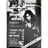 Dio is in Town - metalen bord