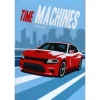 Dodge Charger Time machines - metalen bord