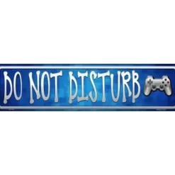 Do not Disturb - metalen bord