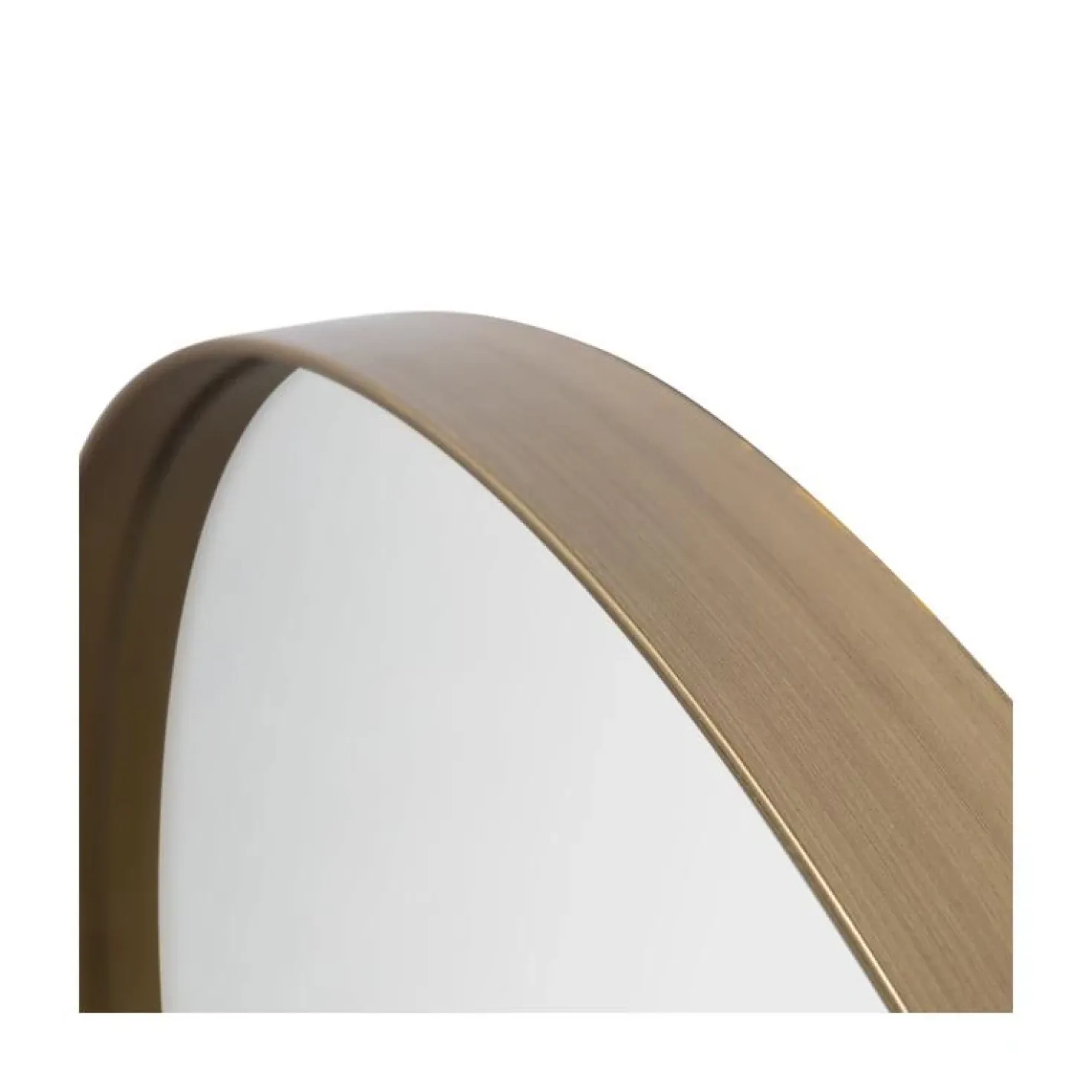 Doutzen Spiegel rond metaal goud 115cm