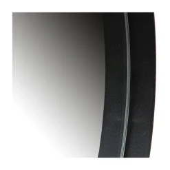 Doutzen Spiegel rond metaal zwart 115cm