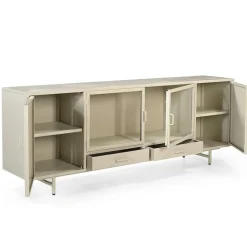 DPX Odin Dressoir 4 deurs 2 lade taupe 200cm