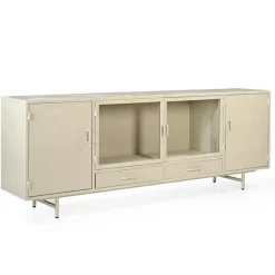 DPX Odin Dressoir 4 deurs 2 lade taupe 200cm