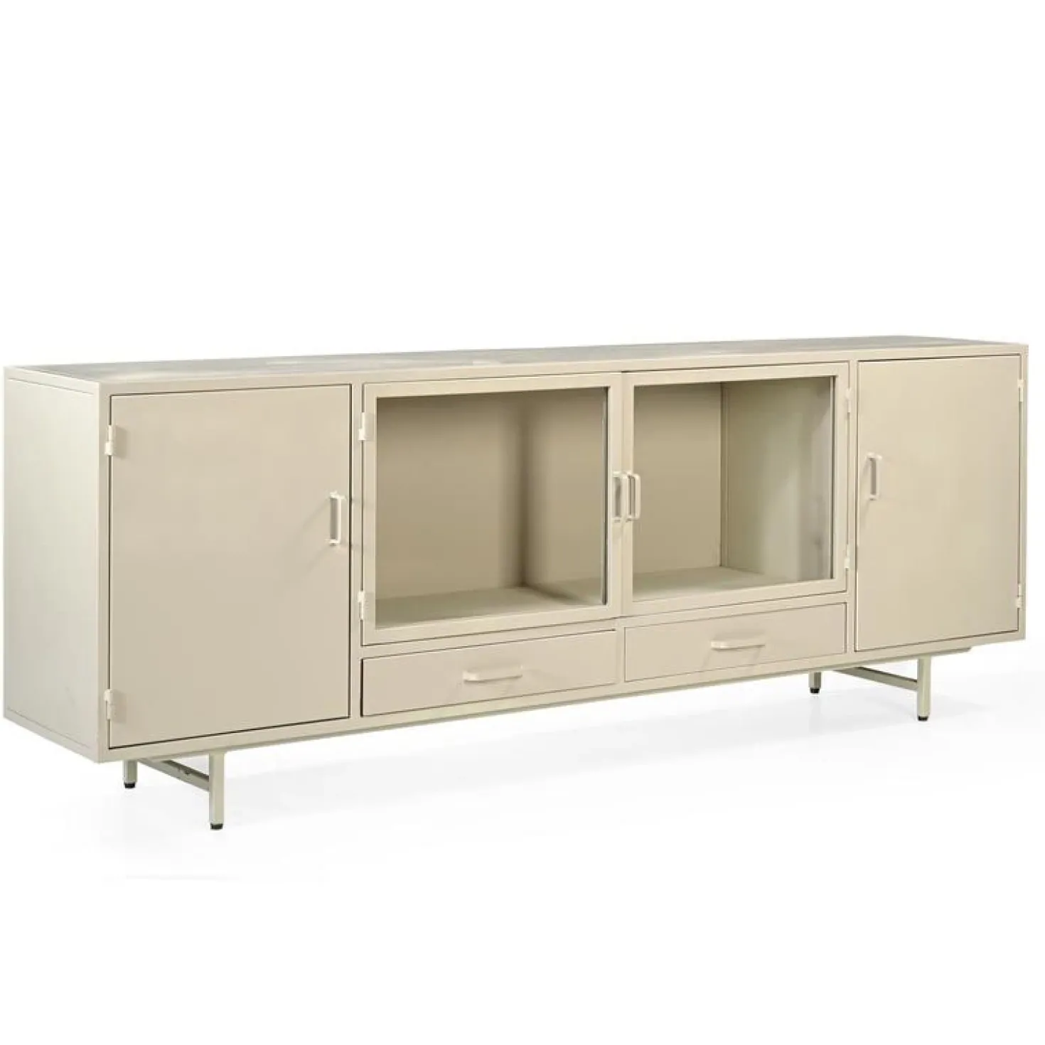 DPX Odin Dressoir 4 deurs 2 lade taupe 200cm