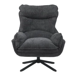 Drake Fauteuil Donker grijs