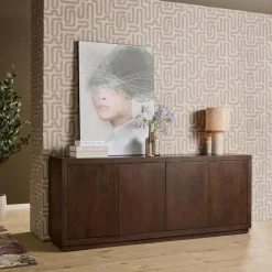Dressoir Dortmund Walnoot 200cm
