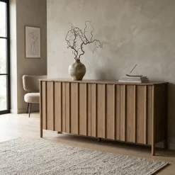 Dressoir Jake bruin eikenhout 183cm