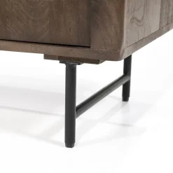 Dressoir Lio mangohout 3 deurs 200cm