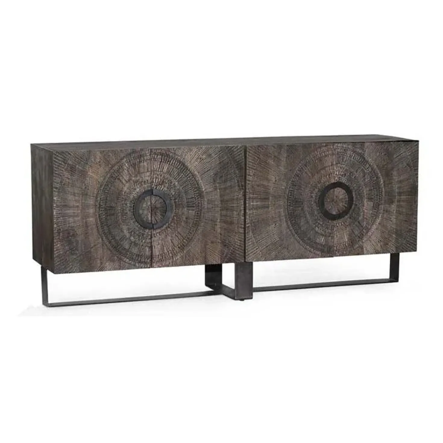 Dressoir mangohout Padua (4 deurs) - 200cm