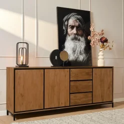Dressoir mangohout Sindacco - 210cm