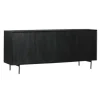 Dressoir Martin zwart 210 cm
