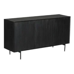 Dressoir Martin Zwart 165cm