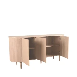 Dressoir Oliva Naturel Eikenhout 180cm