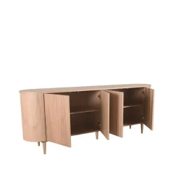 Dressoir Oliva Naturel Eikenhout 220cm