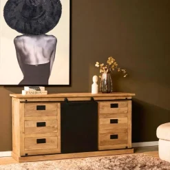 Dressoir Trenso Mangohout 160 cm