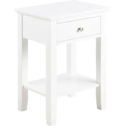 Drexia Nachtkastje 1 lade Wit 45cm