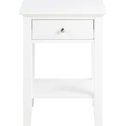 Drexia Nachtkastje 1 lade Wit 45cm