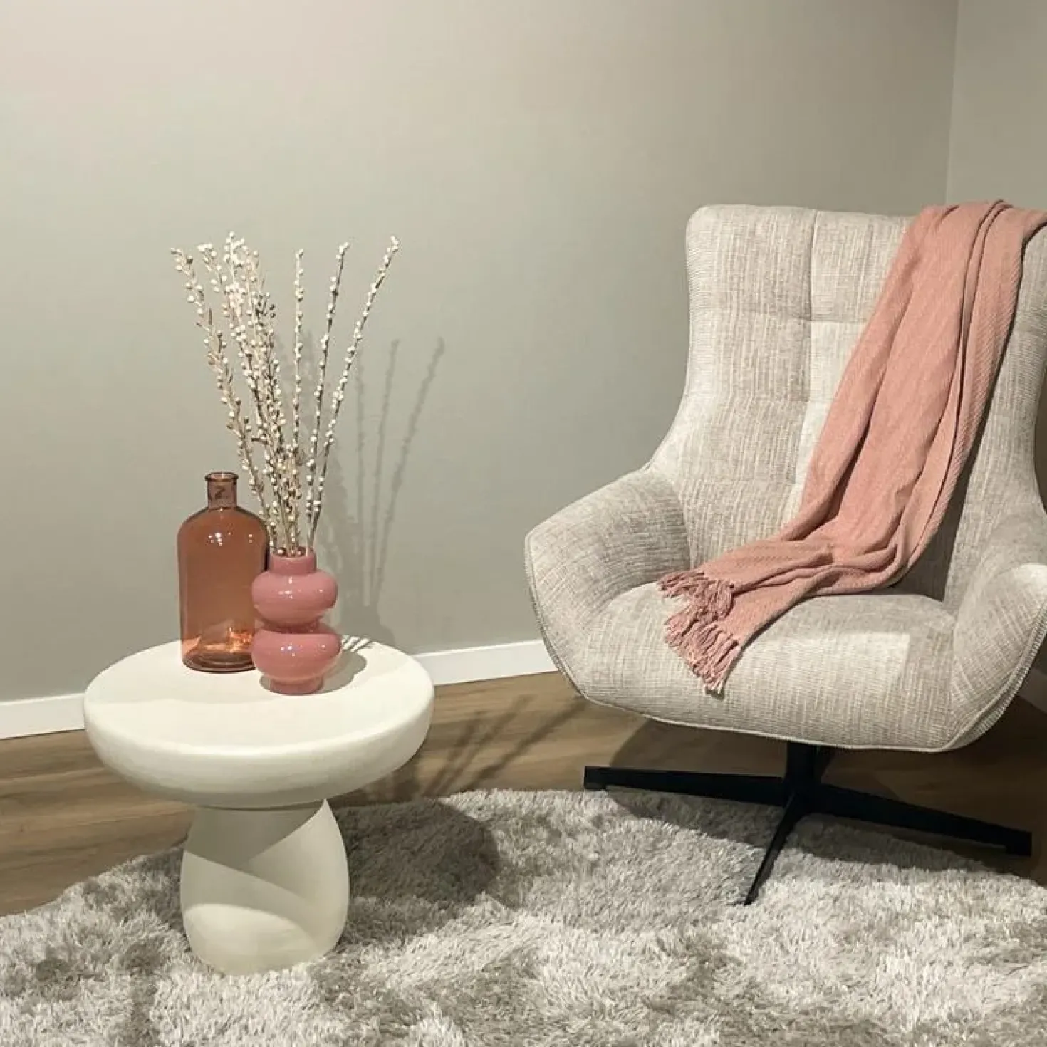 Dune Salontafel Rond Zand 50cm