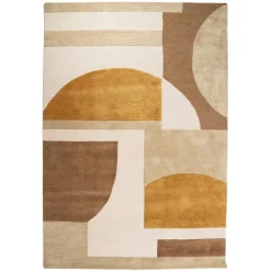 Durell Vloerkleed 190×290 cm Mosterd