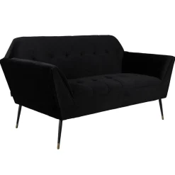 Dutchbone bank Kate 2-zits zwart