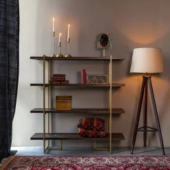 Dutchbone Bid Vloerkleed Oud Rood 170x240cm