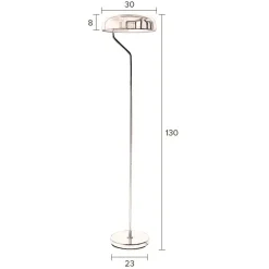 Dutchbone Eclipse Vloerlamp Zwart
