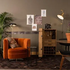 Dutchbone Eclipse Vloerlamp Zwart