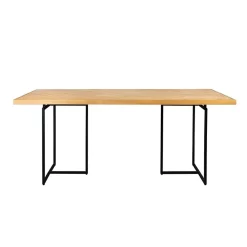 Dutchbone Eetkamertafel Class 220x90cm eiken naturel