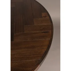 Dutchbone Eetkamertafel Class bruin rond 120cm
