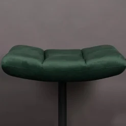Dutchbone Hocker Bar Velvet Groen