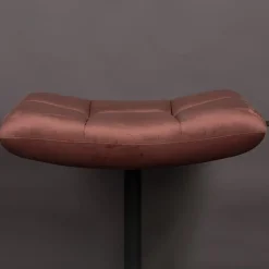 Dutchbone Hocker Bar Velvet Roze