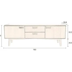 Dutchbone Juju Dressoir Laag