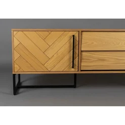 Dutchbone Tv meubel Class naturel eiken 180cm