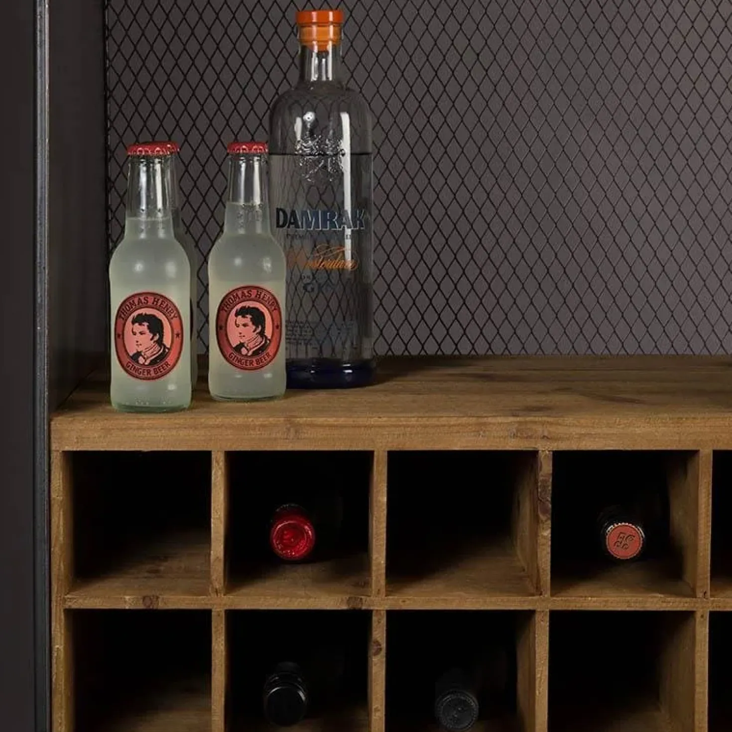 Dutchbone Vino Wijnkast