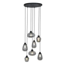 Echo Hanglamp 7-lichts glas