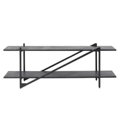 Eddy Tv-meubel metaal Antraciet 140cm