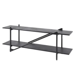 Eddy Tv-meubel metaal Antraciet 140cm