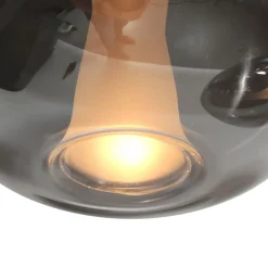 Edgar 5-lichts Hanglamp Smoke Glas