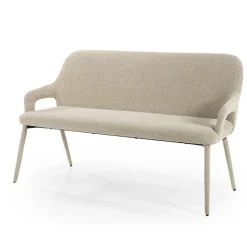 Eetkamerbank Fika Taupe 140cm