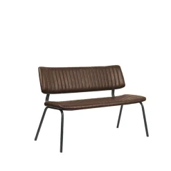 Eetkamerbank Gusto Bruin 120cm