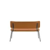Eetkamerbank Gusto Cognac 120cm
