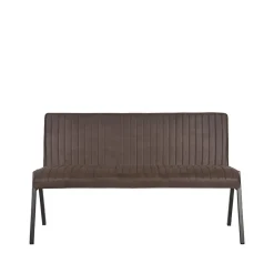 Eetkamerbank Matz Antraciet Microfiber 145cm