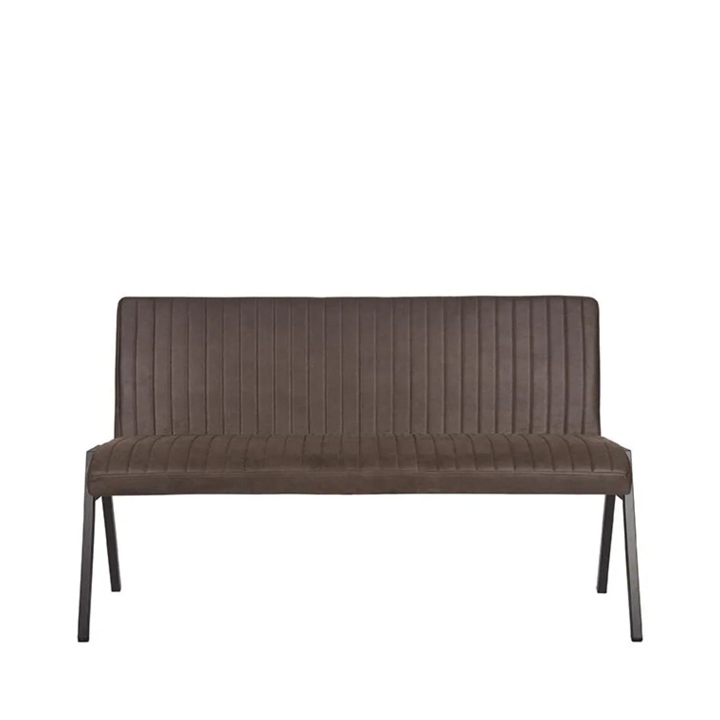 Eetkamerbank Matz Antraciet Microfiber 145cm