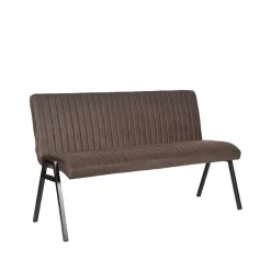 Eetkamerbank Matz Antraciet Microfiber 145cm