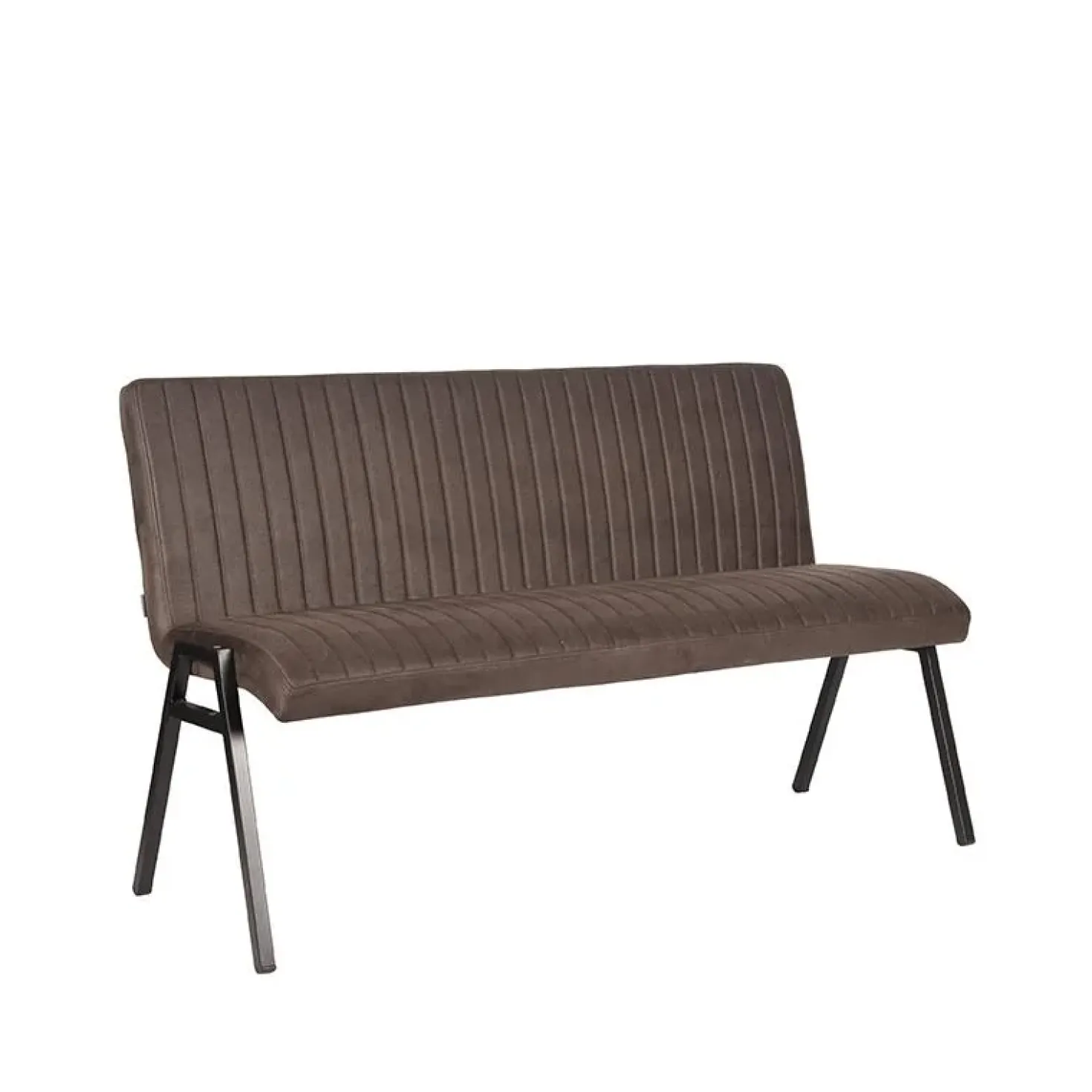 Eetkamerbank Matz Antraciet Microfiber 145cm