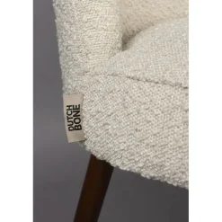 Eetkamerstoel Barbara Boucle Beige