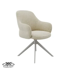 Eetkamerstoel Bern Naturel Boucle
