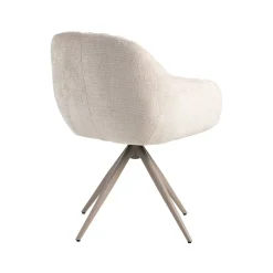 Eetkamerstoel Esma Naturel Taupe poot