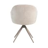 Eetkamerstoel Fiby Naturel met Taupe poot
